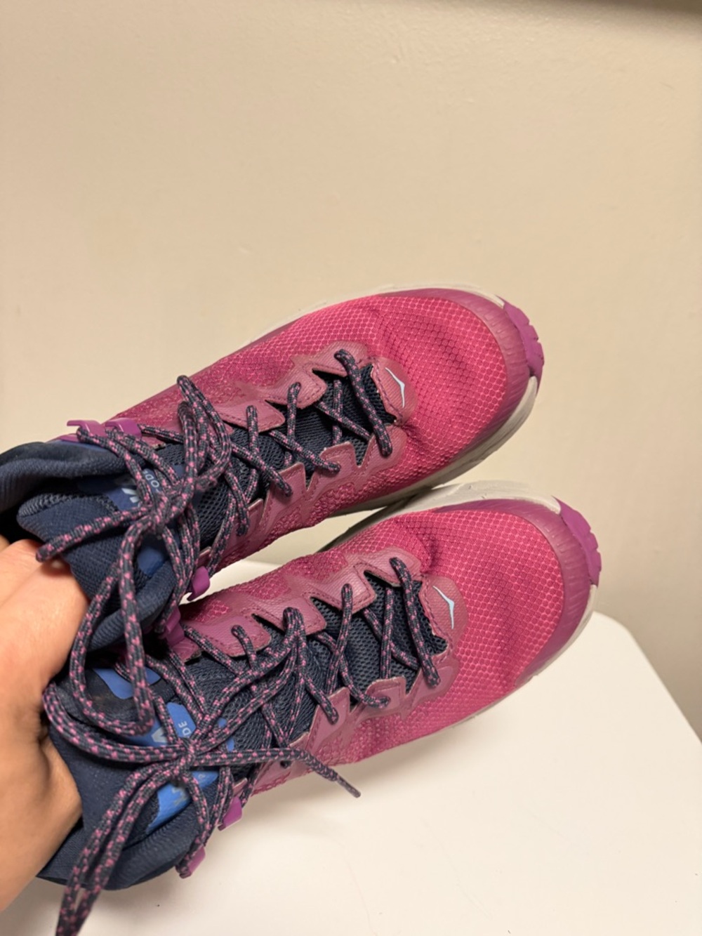 Hoka One Trail Code GTX Beautyberry Pink Purple Hiking Shoes Women’s US 9.5 B - Picture 6 of 10